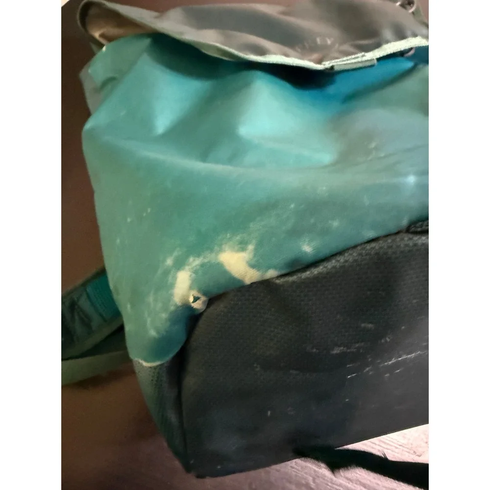 Osprey Transporter Flap Backpack Teal Green Laptop Commuter Bag